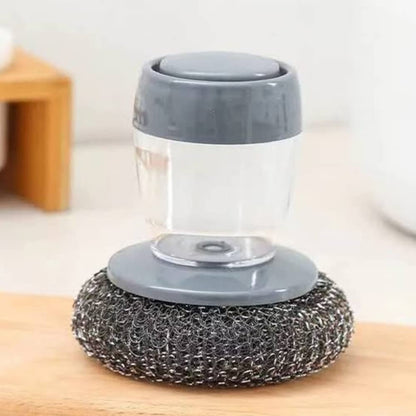 Soap Dispensing Scrubber Brush - Pack of 3