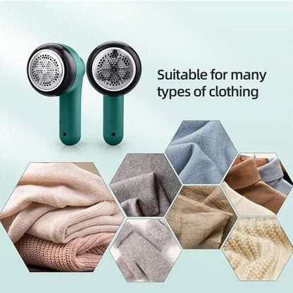 Rechargeable Lint Remover & Fabric Shaver | Portable Clothes Fuzz & Pilling Remover