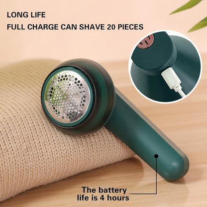 Rechargeable Lint Remover & Fabric Shaver | Portable Clothes Fuzz & Pilling Remover