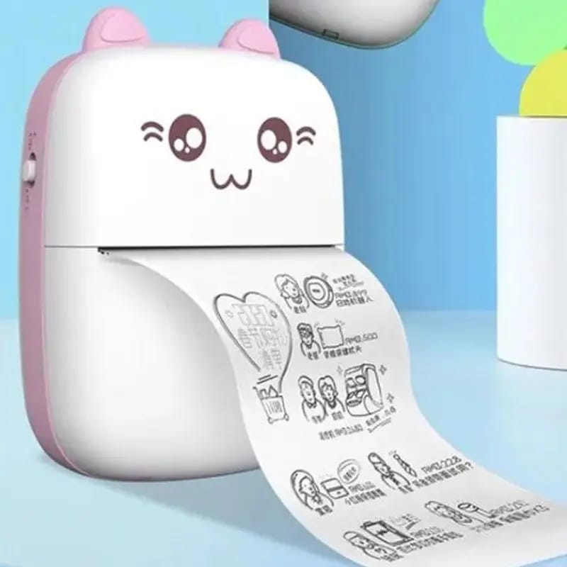 Mini Bluetooth Thermal Printer – Portable Wireless Printer