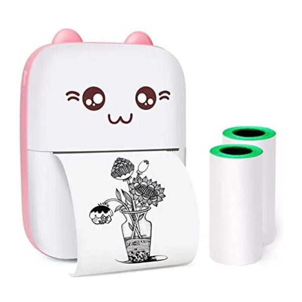 Mini Bluetooth Thermal Printer – Portable Wireless Printer