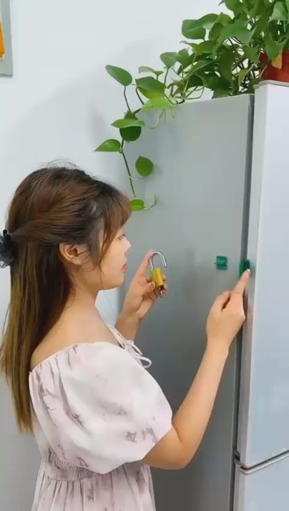 Child Safety Refrigerator Lock | Self-Adhesive Fridge & Freezer Door Lock